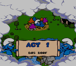 The Smurfs screenshot 4 for Sega Mega Drive